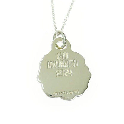 Tiffany & Co Silver Go Women 2024 Necklace 5.7g 925 Engraved 421335 Necklace
