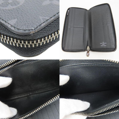 Louis Vuitton Long Wallet Zippy Wallet Vertical M62295 Monogram Eclipse Black