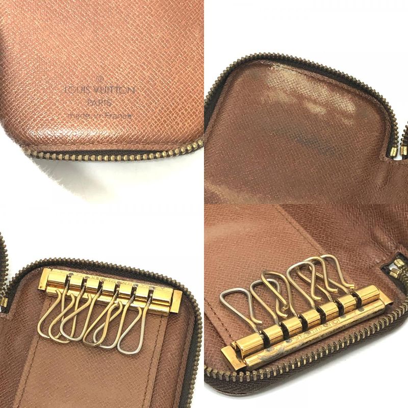 Louis Vuitton Key Case Pochette 6 Cles Monogram M62610 Monogram Canvas Brown