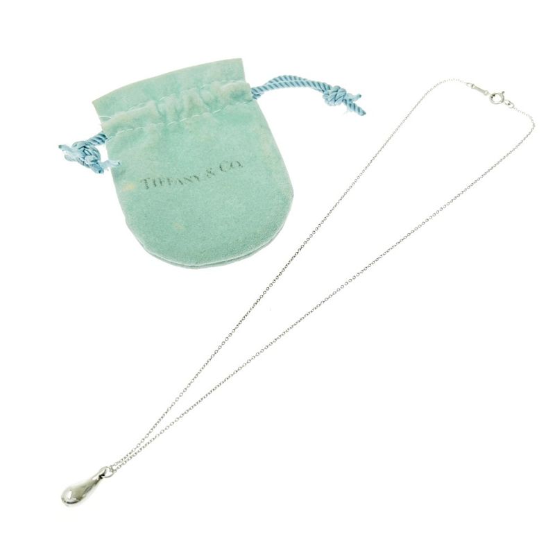 Tiffany & Co Tiffany & Co Silver Elsa Peretti Tia Dos Lop Necklace 3.0g 925