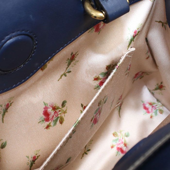 Gucci 2WAY GG Marmont 448054 Tote Bag Denim Leather Women