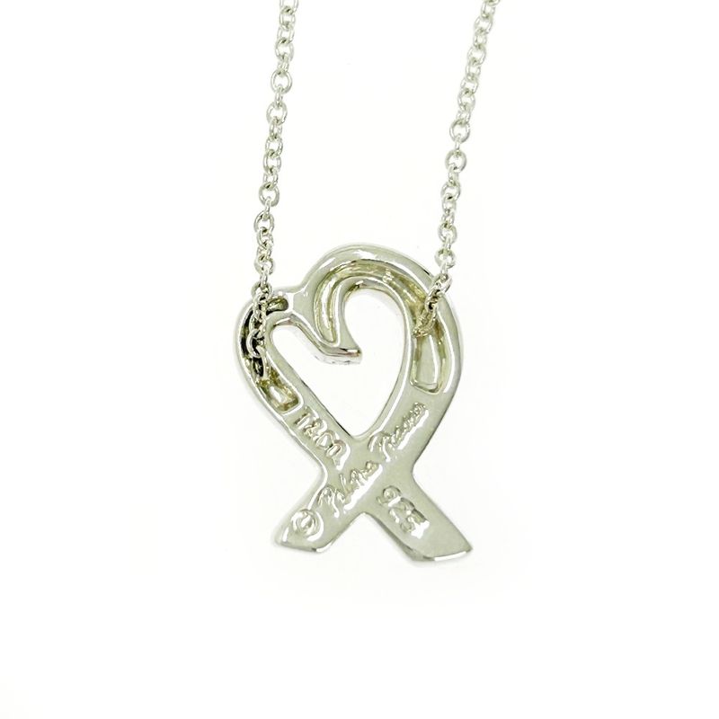 Tiffany & Co Tiffany & Co Silver Paloma Picasso Loving Heart Necklace 2.8g 925