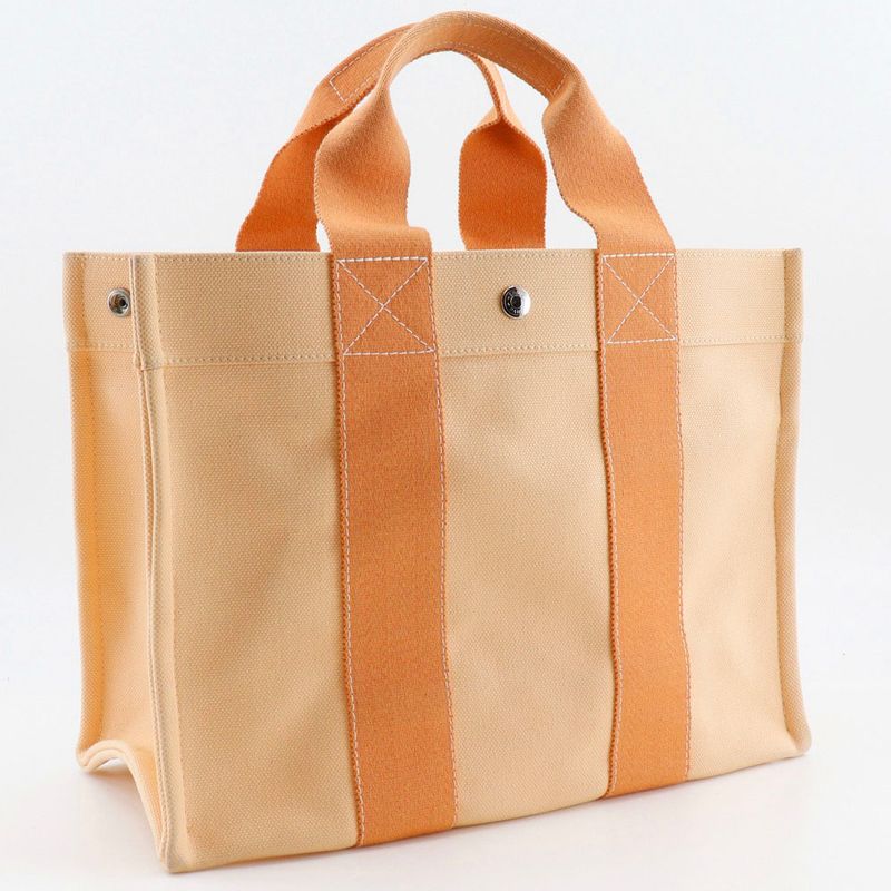 Hermes Bora PM Canvas Orange Ladies Handbag