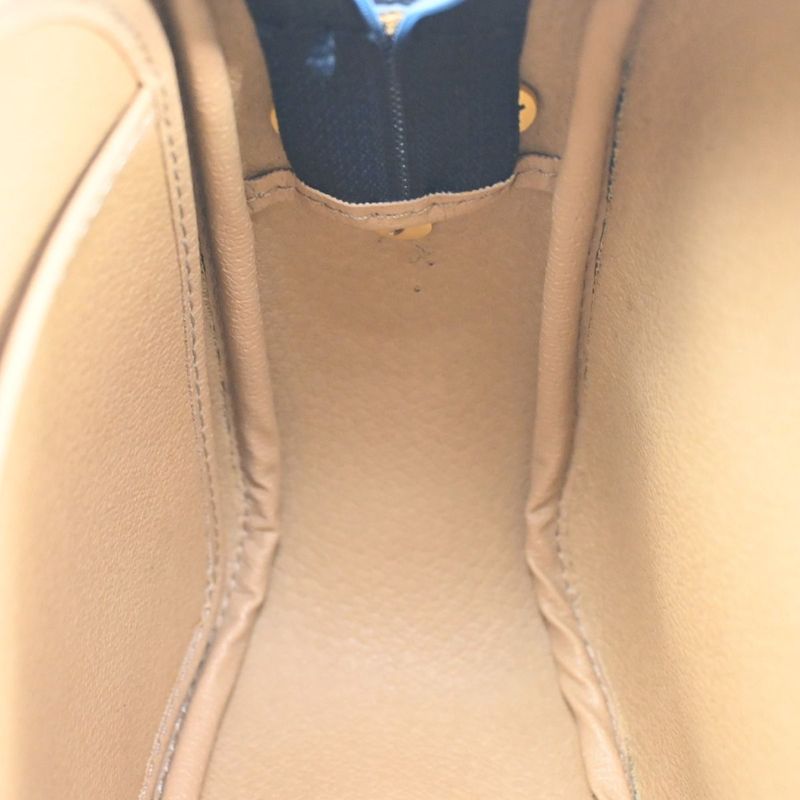 Christian DIOR Shoulder Bag Navy Leather 32ka674