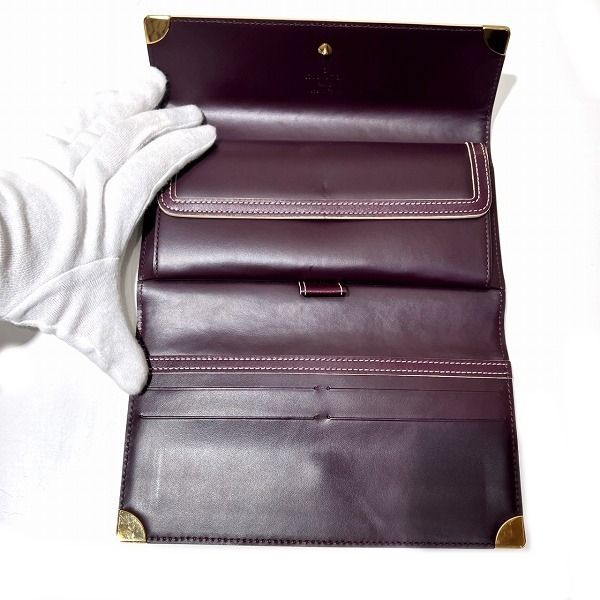 Louis Vuitton Suhari Porte Trésor International M91838 Trifold Wallet Women