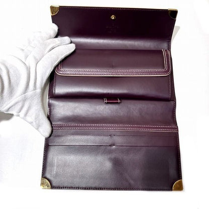 Louis Vuitton Suhari Porte Trésor International M91838 Trifold Wallet Women