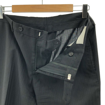 Dior Homme - 2007ss - Setup - Shadow Stripe Single Tailored Jacket Slacks And