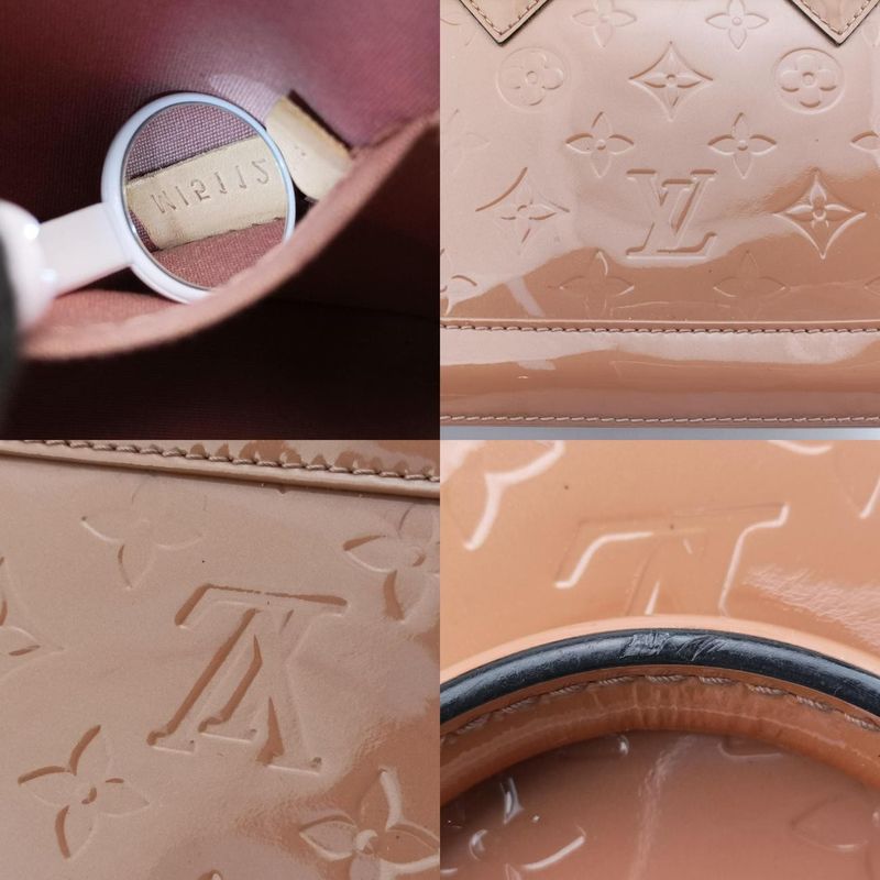 Louis Vuittonalma BB Rose Vert Vernis M91585mi5112