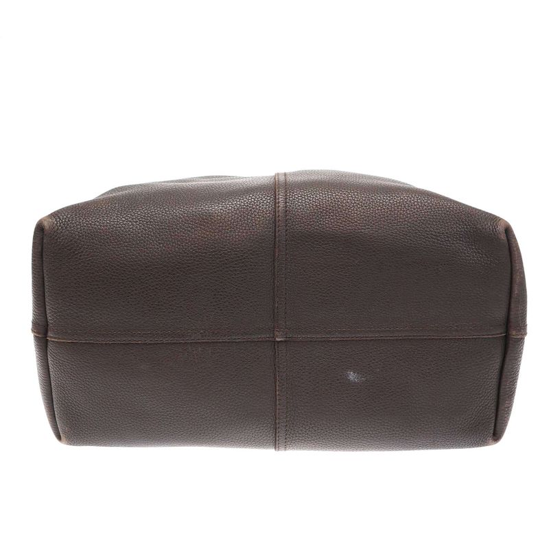 Bottega Veneta Leather Tote Bag Brown