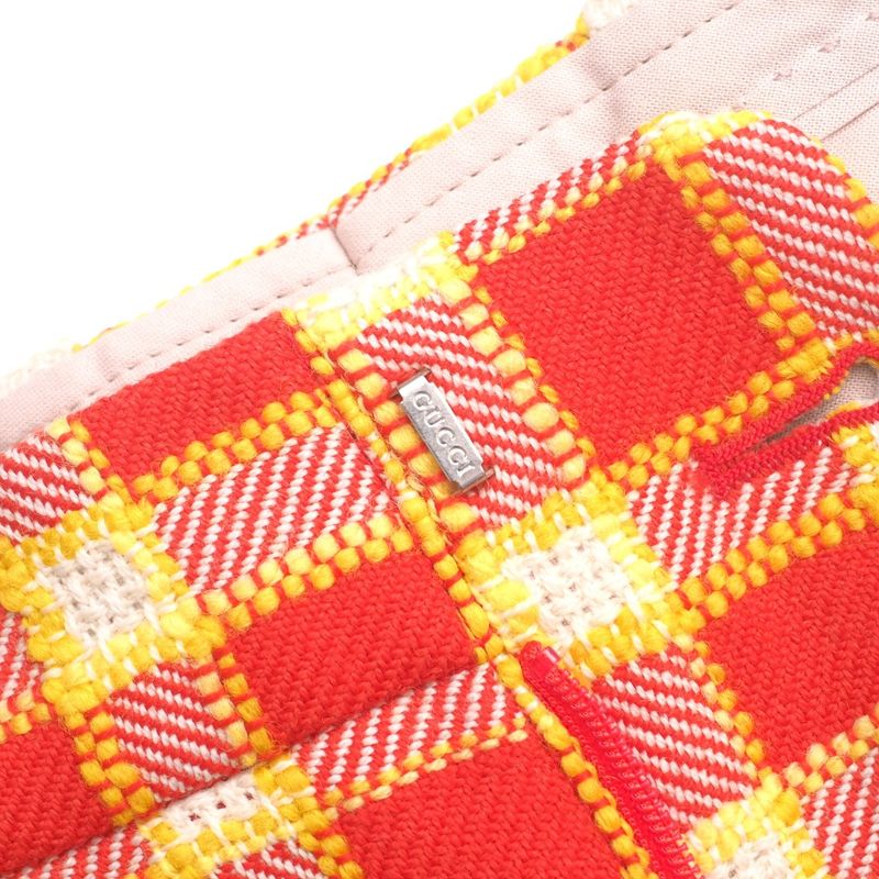 Gucci Shorts Size 36 Tweed Check Michele Period Made In Italy 20250519 Ra4772