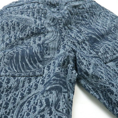 Christian Dior Kids Shorts 06A 120 Oblique Denim 2sbm22shtb Dior
