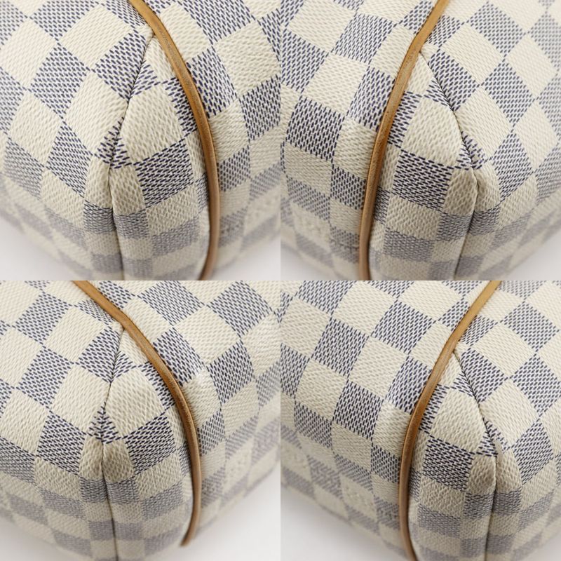 Louis Vuitton Totally PM N41280 Damier Azure Canvas White Tj4154 Ladies Tote Bag