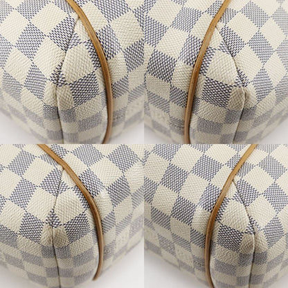 Louis Vuitton Totally PM N41280 Damier Azure Canvas White Tj4154 Ladies Tote Bag