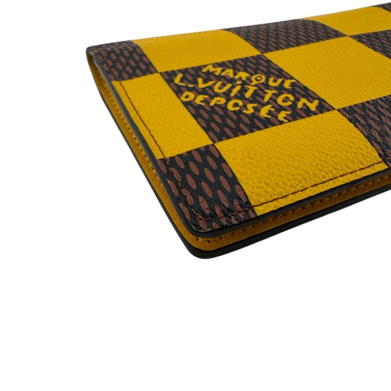 Louis Vuitton Damier Pop Portefeuille Blazer Damier Pop Long Wallet Brand Card