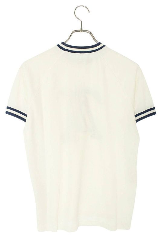 Louis Vuitton 18AW Rm182m CMS Hfy04w Upside Down Logo Embroidered T-shirt Men's