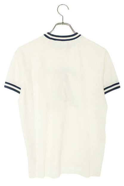 Louis Vuitton 18AW Rm182m CMS Hfy04w Upside Down Logo Embroidered T-shirt Men's