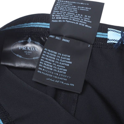 Prada Pants Size 38S Side Zip Stretch Skinny Pants Made In Italy 20250121