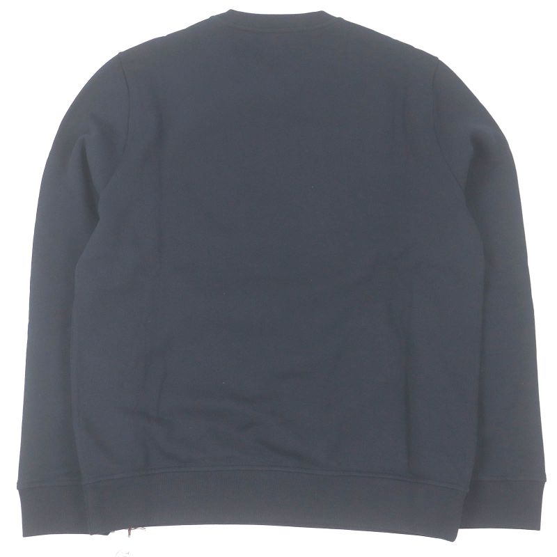 Hermes H467810ha01sm Metalerie Au Carré Lambleather Patch Round Neck Sweatshirt