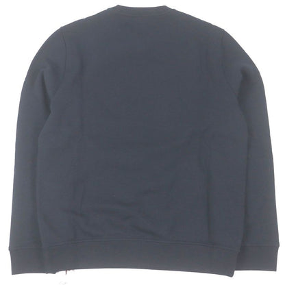Hermes H467810ha01sm Metalerie Au Carré Lambleather Patch Round Neck Sweatshirt