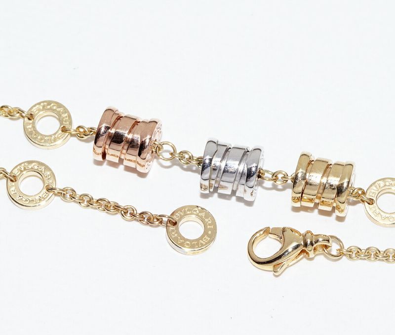 Bulgari Bracelet 18K Yellow Gold 18K White Gold 18K Pink Gold Bzero1 Element