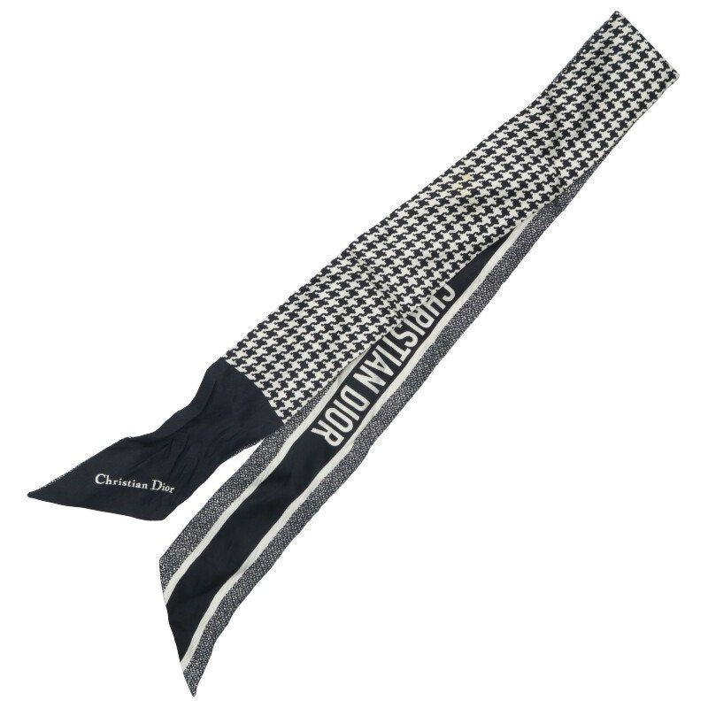 Christian Dior 15mon106i601 Logo Silk Mitzah Scarf Women's U