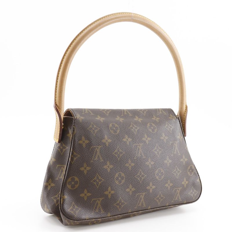 Louis Vuitton Mini Looping Monogram M51147 Monogram Canvas Ladies Shoulder Bag