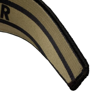 Christian DIOR Oblique Catsuit Headband Hair Accessory Leopard Brown Canvas