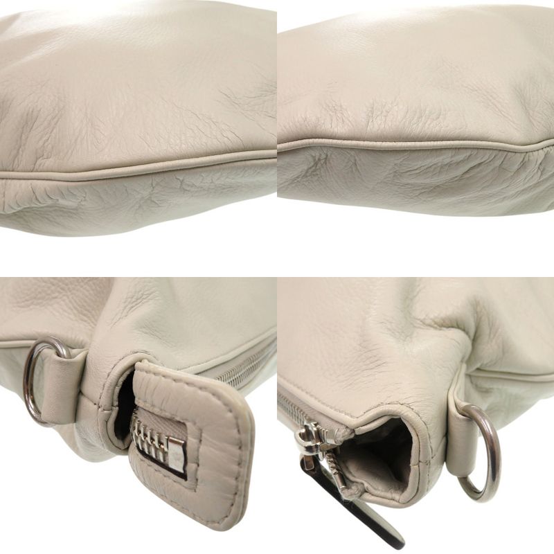 Gucci One Shoulder Bag Messenger Bag 243308 002123 Leather Ivory 0960 Gucci