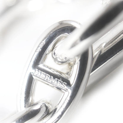 Hermes 2022 Chaine D'ancre GM 16-frame Bracelet Ag925 Silver With Box And Case