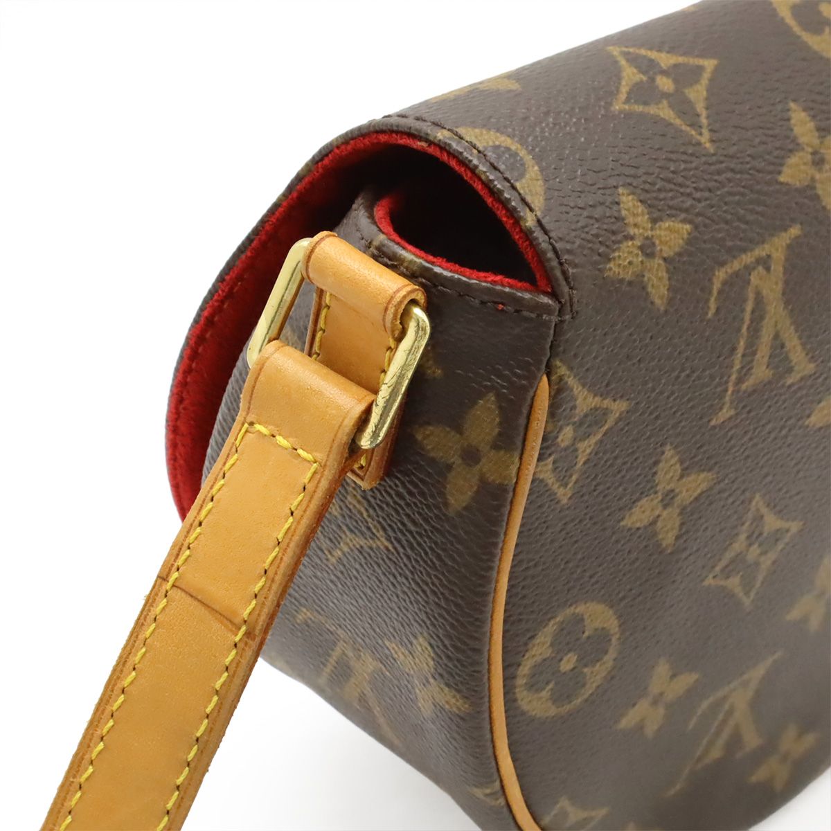 Louis Vuitton Monogram Tambourin Shoulder Bag Pochette Mini Bag Crossbody M51179