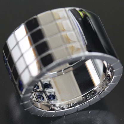 Cartier Payette Diamond Ring No 15.5 18K White Gold Box And Paper E1910