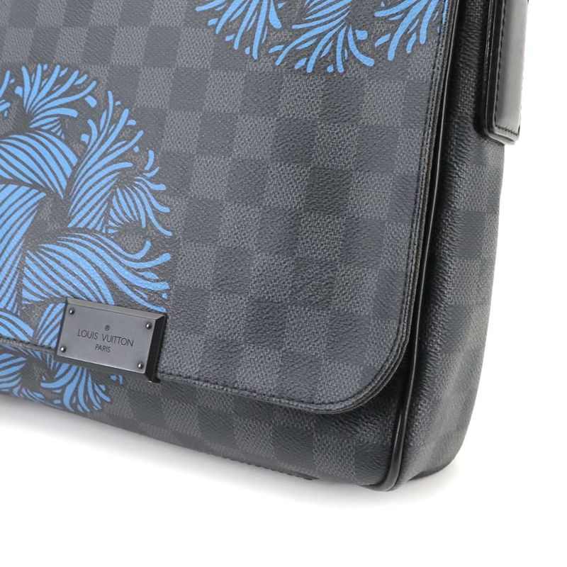 Louis Vuitton Damier Graphite Christopher Nemeth District PM Shoulder Bag