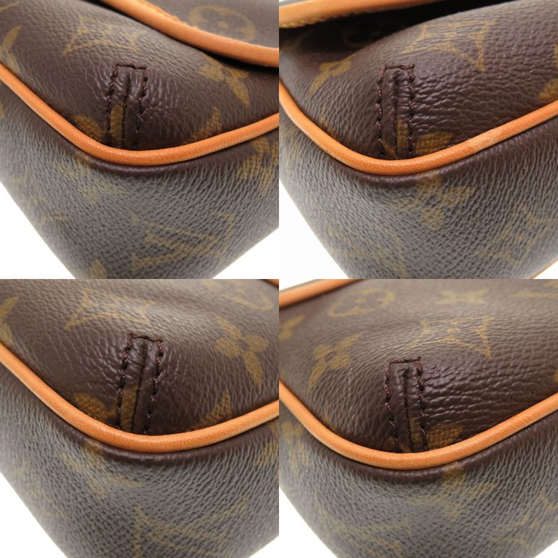 Louis Vuitton Monogram Tikal PM M40078 Shoulder Bag LV 0171 Louis Vuitton