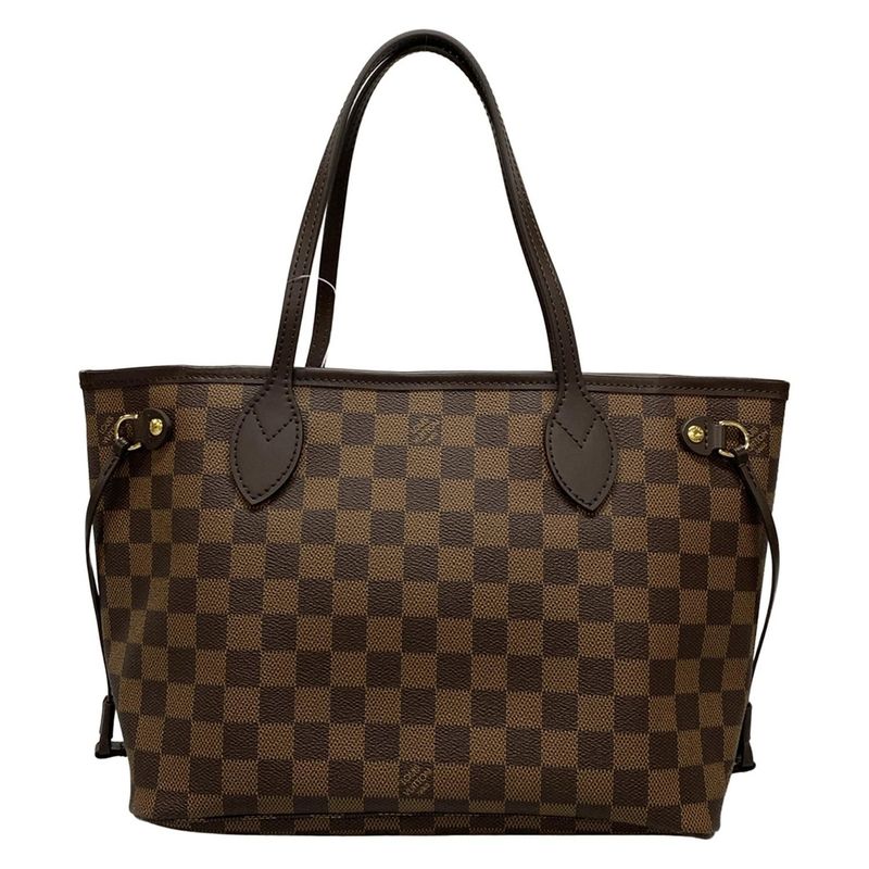 Louis Vuitton Damier Neverfull PM N41359 Ebène Tote Bag