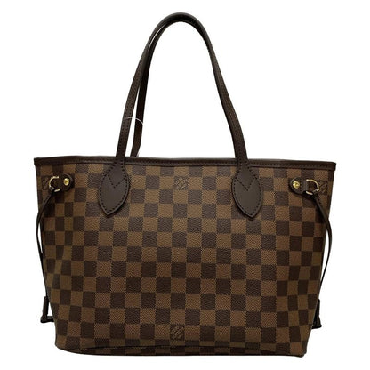 Louis Vuitton Damier Neverfull PM N41359 Ebène Tote Bag