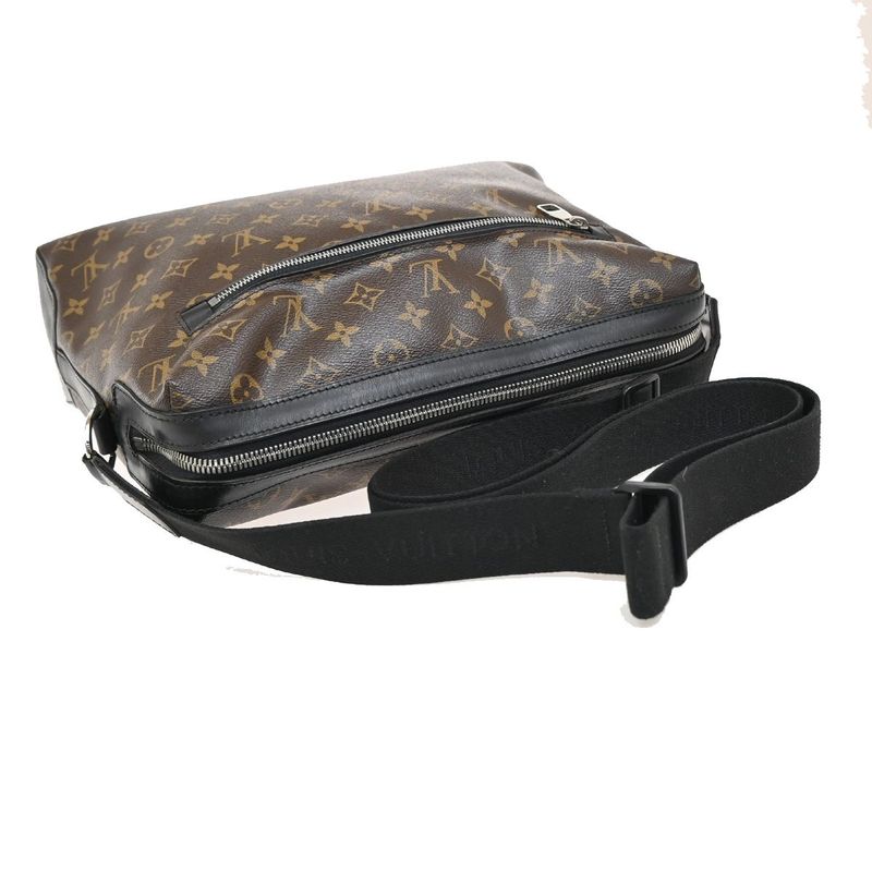 Louis Vuitton Torres Shoulder Bag Monogram Macassar Black M40387 96ka731