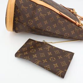Louis Vuitton GM M42236 Tote Bag Monogram Canvas Gleaming Brown