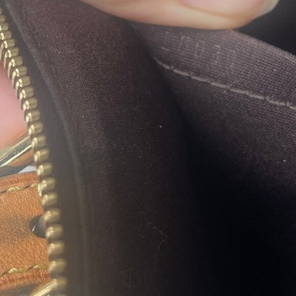 Authentic Louis Vuitton Vernis Rosewood Avenue Bag Monogram Tote Amarante