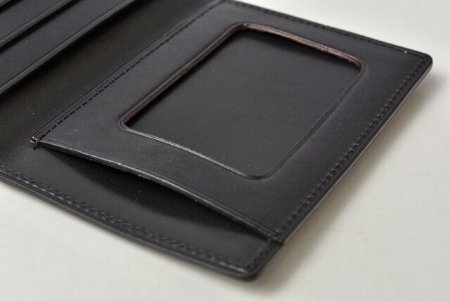 Saint Laurent Card Case Pass Case YSL Saint Laurent Leather Vintage Dark Brown