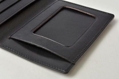 Saint Laurent Card Case Pass Case YSL Saint Laurent Leather Vintage Dark Brown