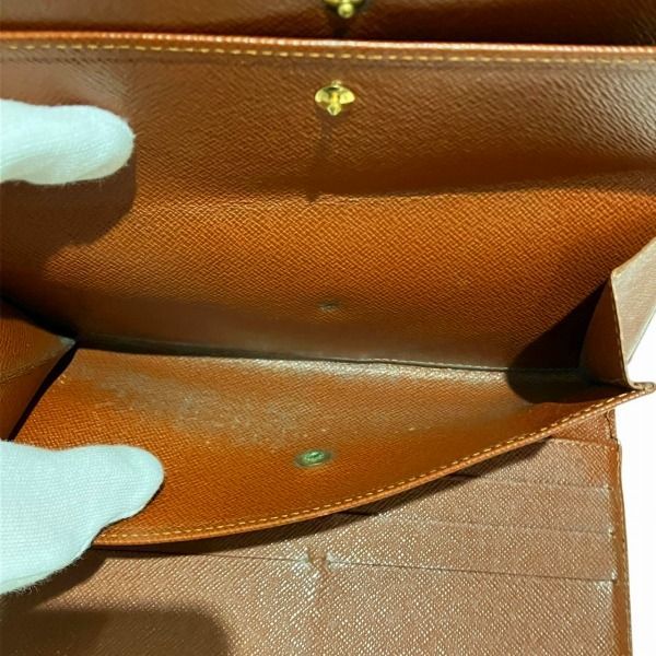 Louis Vuitton Monogram Portefeuille International M61217 Long Wallet Unisex