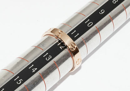 Cartier Rings 18K Pink Gold Love Ring Small Model Mini Love Ring Love Wedding