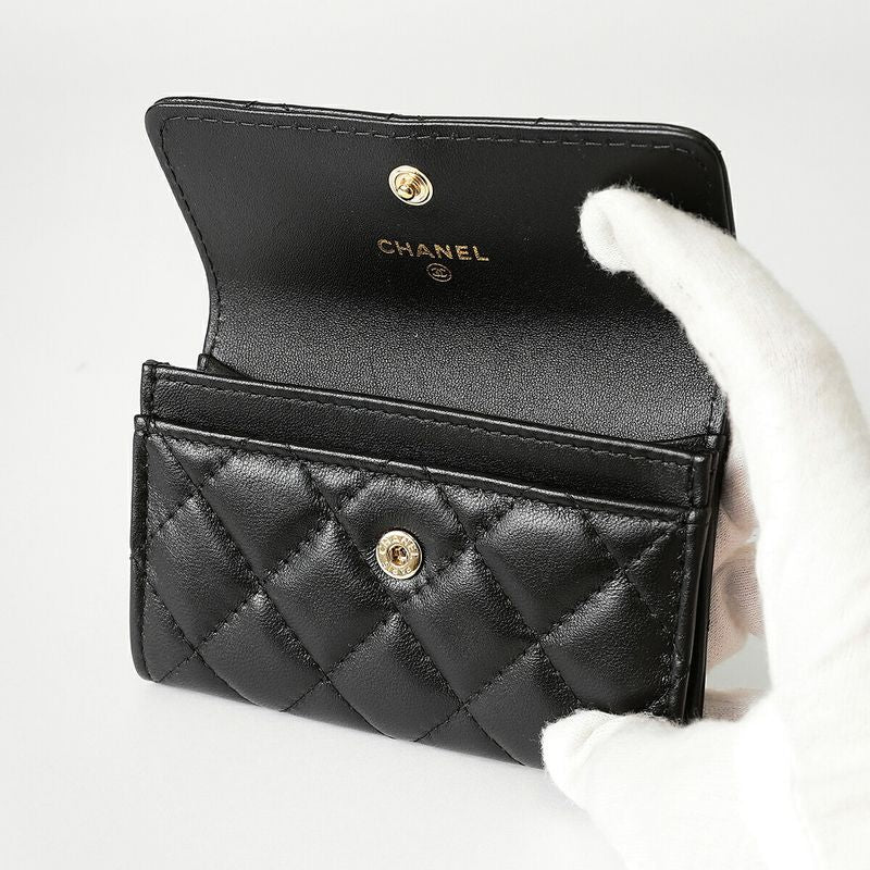 Chanel Card Case CARD CASE Black