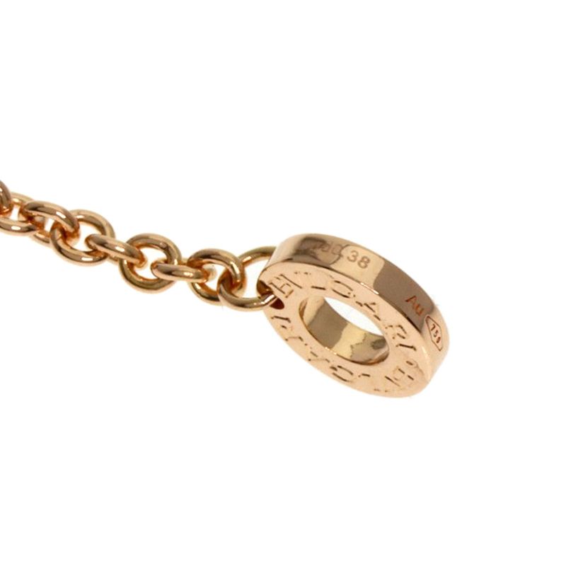 Bvlgari B-zero1 Bee Zero1 Design Legend Diamond Necklace 18K Pink Gold Ladies