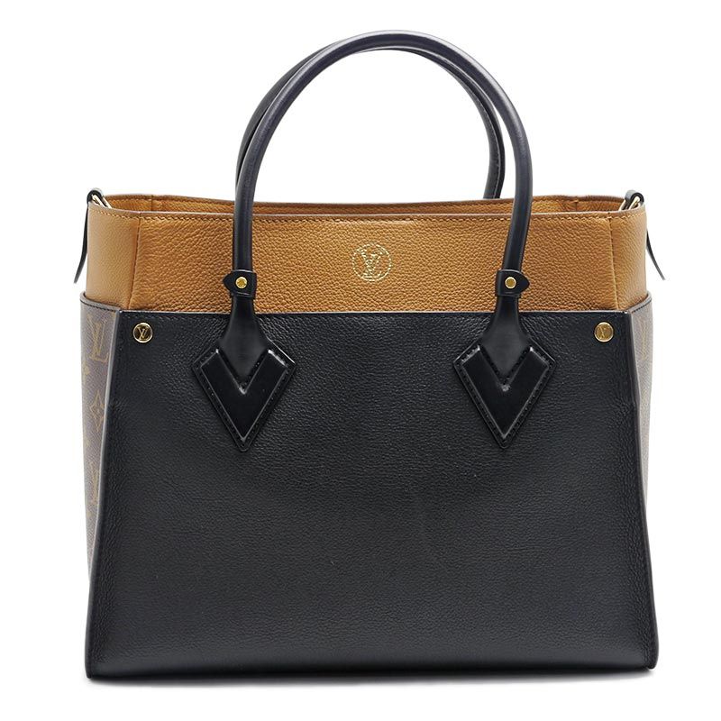 Louis Vuitton On My Side MM M53823 Noir Black 2WAY Tote Bag