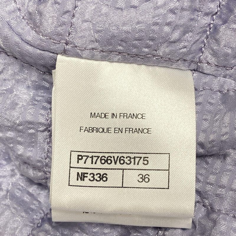 Chanel Jacket Size 36 S Women - P71766 Purple Wool