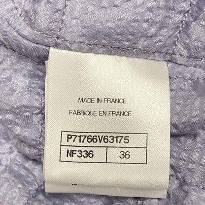 Chanel Jacket Size 36 S Women - P71766 Purple Wool