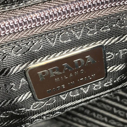 Prada Silk Satin Tote Beige