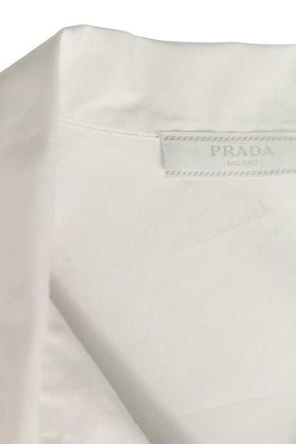 Prada Ucs418 Triangle Logo Patch Short Sleeve Shirt Men's S