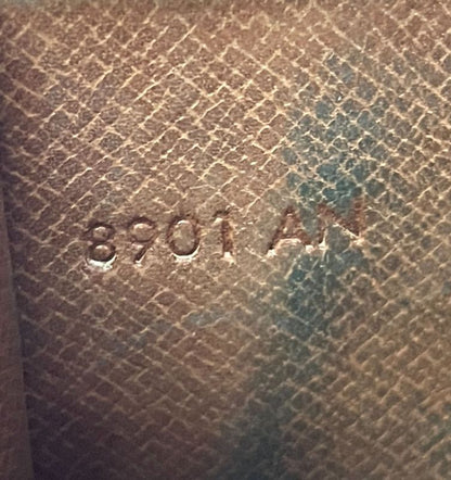 Louis Vuitton Monogram Porte Monet Bier Carte Cles Di Trifold Wallet W Hook